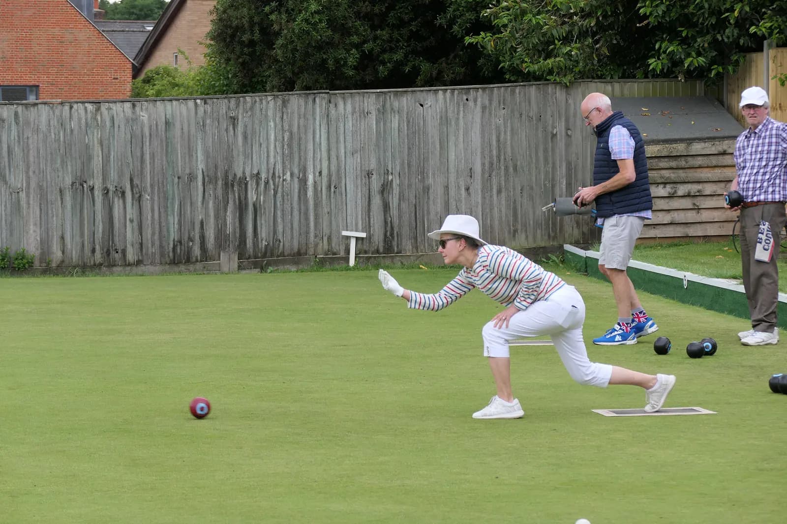 Midhurst Bowling Club members at a club event