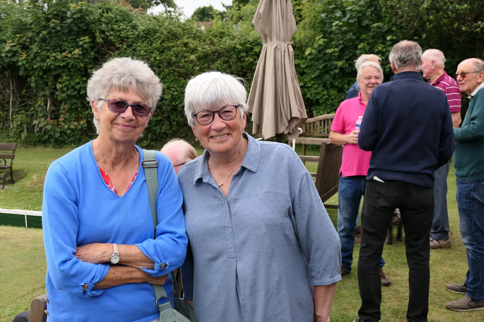 Midhurst Bowling Club members at a club event