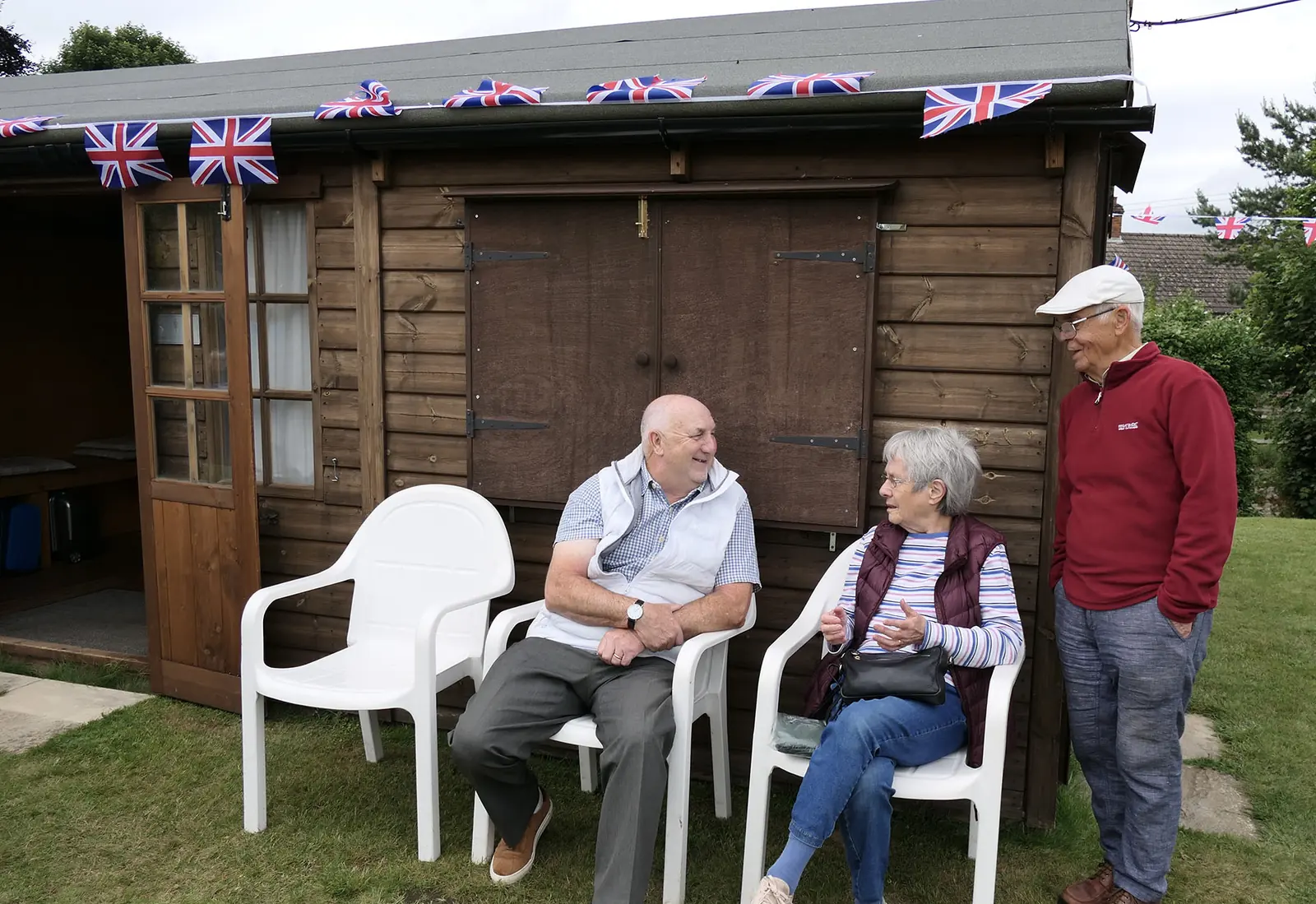 Midhurst Bowling Club members at a club event