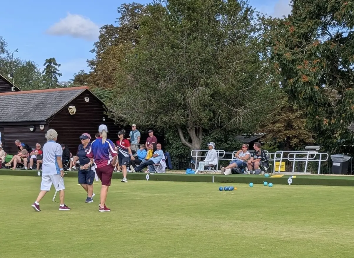 August 2025 - Congratulations Catherine — Midhurst Bowling Club